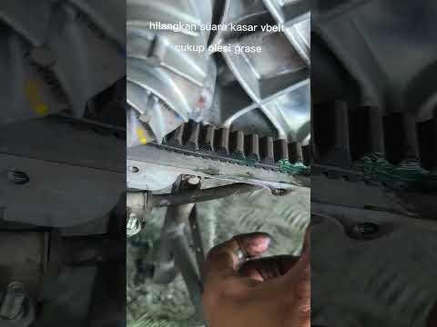suara vbelt anda berisik cukup olesi gemuk sedikit saja pasti langsung bersih #kasar #cvt #vbelt