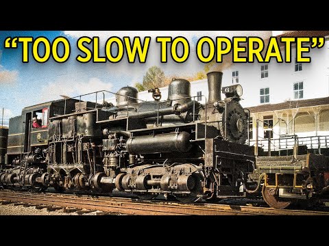 Engineers Laughed at His "Clumsy" Geared Locomotive - Then It Conquered The Mountains