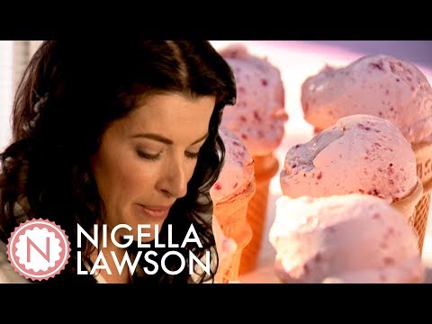 Nigella's Homemade Strawberry Ice Cream | Forever Summer With Nigella