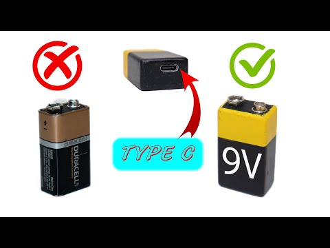 How To Make Rechargeable 9V Lithium Ion Battery