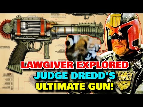 Lawgiver Explored - Judge Dredd's Ultimate Weapon That's One Of The Most Powerful Guns In Sci-Fi!