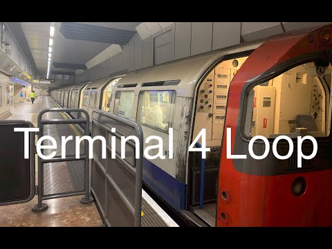 Piccadilly Line Northfields to Earls Court Via Terminal 4 Loop. London Underground