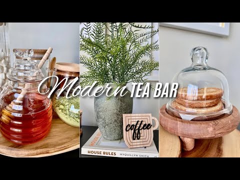 How to Create a Modern, Affordable, and Easy Tea & Coffee Bar at Home | Step-by-Step Guide