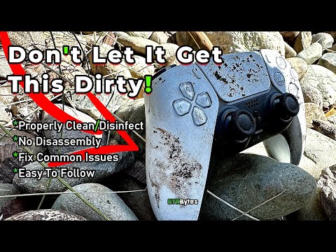 How To Properly Clean / Disinfect Your PS5 Controller The Easy Way!