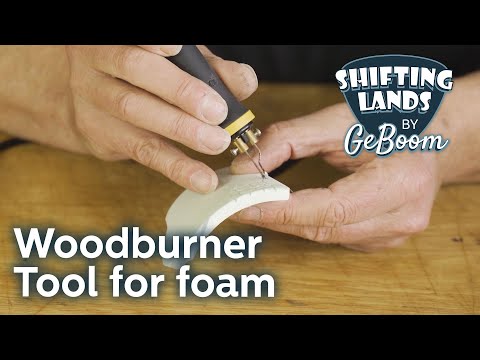 Using a Woodburner Tool for applying Structure
