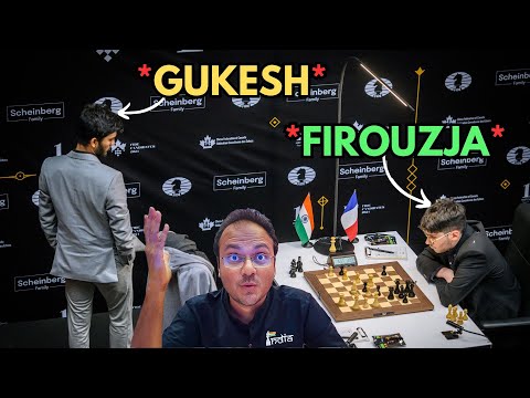Gukesh in Shark Mode | Gukesh vs Firouzja | FIDE Candidates 2024