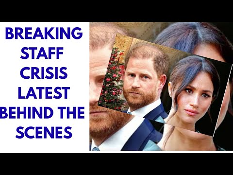 SUSSEX NEW STAFF CRISIS UNFOLDING BEHIND THE SCENES #meghan #royal #princeharry