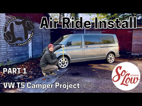 Air Ride Install Part 1 - VW T5 Camper Project