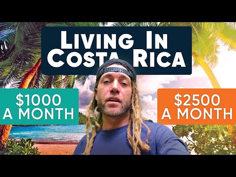 Living in Costa Rica on $1,000 vs $2,500 mo. (2025) – Cost of Living Breakdown