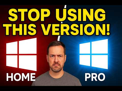 Windows Pro vs Home — The Shocking Difference