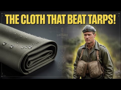 Forget Tarps — This WWII Fabric Was Stronger, Lighter, and Totally Waterproof!