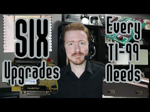 Six TI-99/4A Hardware Upgrades I Can't Live Without