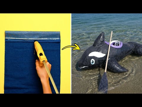 10+ Brilliant Ways to Turn Old Jeans into New Home Decor