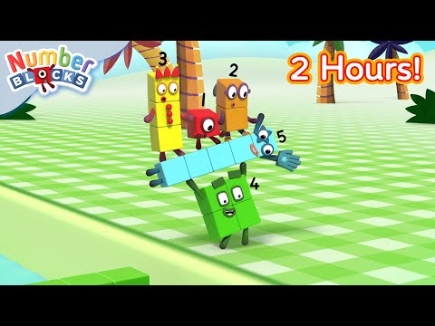 โจ Unlock Patterns and Codes in Numberland ๐ฅ๐ | 2 Hours compilation | Learn to Count | Numberblocks
