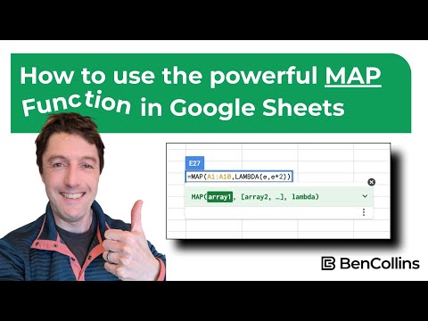 How to use the powerful MAP Function in Google Sheets