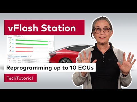 vFlash Station - User Interface for Reprogramming up to 10 ECUs | #VectorTechTutorial