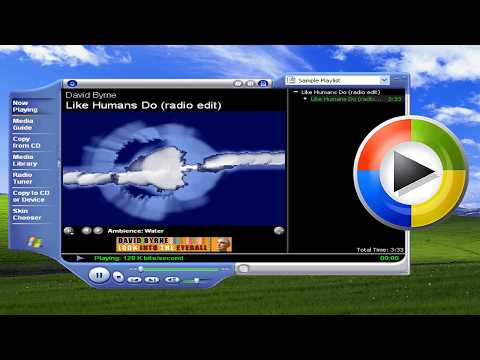 Windows XP - Media Player 8.