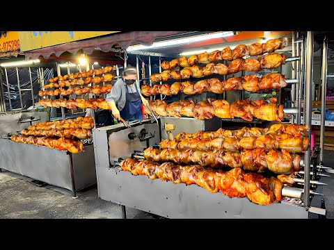 Sold Out 400 Chickens Per Day The Best Chickens Grilled With Charcoal | Thai Street Food