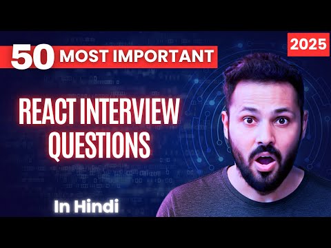 React Most Important Interview Questions (2025) | Crack Your Next Frontend Interview!