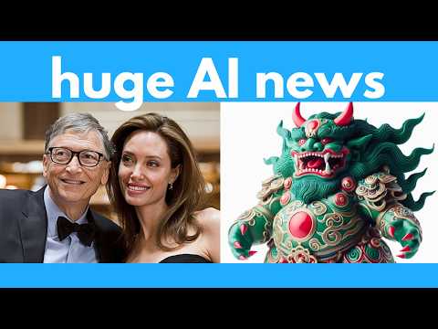 Full AI actors, insane 3D models, AI anime games, deepfake anyone, new image models, GPT-5