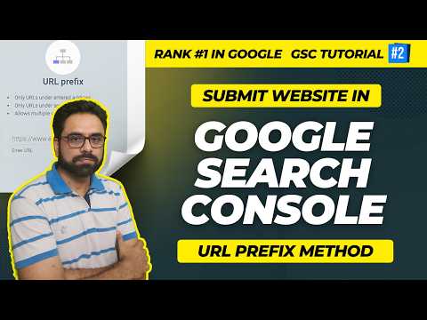 How to Submit Website in Google Search Console (URL Prefix Method)  | GSC Tutorial 2 | Robin Mehta