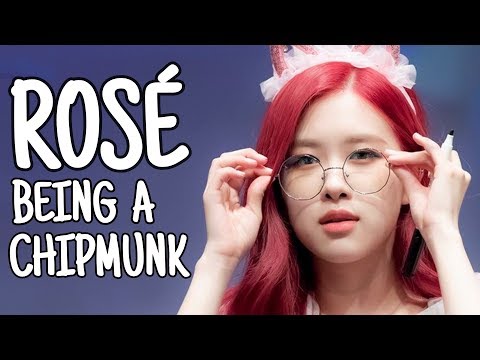 ROSΓ being a Chipmunk! #RosesAreRosieDay
