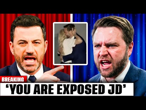 JD Vance ERUPTS After Jimmy Kimmel EXPOSED His Dirty Secrets On Live TV
