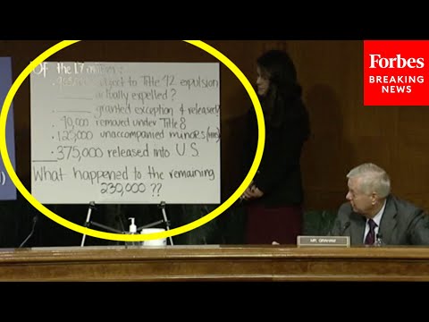 'Let's Get The Numbers Right': Graham Confronts Mayorkas With Undocumented Migrants Still In US