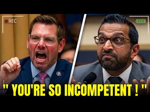 Kash Patel PANICS After Eric Swalwell EXPOSES Him In Explosive Hearing