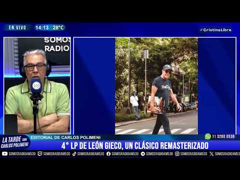4° LP de LEÓN GIECO, un CLÁSICO REMASTERIZADO: EDITORIAL de CARLOS POLIMENI - AM 530