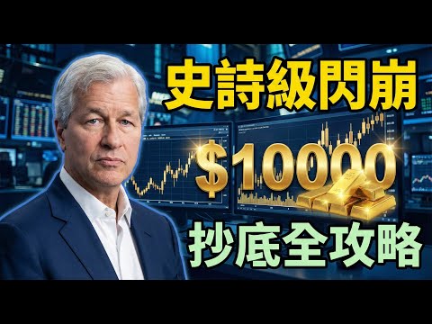 黄金白银史诗级闪崩!牛市结束还是倒车接人?2026抄底全攻略!