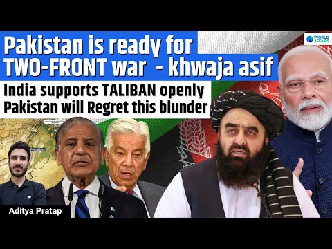 Two-Front War Imminent? Khawaja Asif’s Explosive Statement on India and Afghanistan Conflict