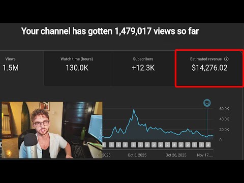 $14,276 in The First 90 day With One Faceless YouTube Channel (YouTube Automation beginner Guide)