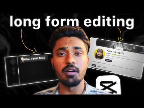How To EDIT LONG FORM VIDEOS LIKE IMAN GADZHI IN CAPCUT