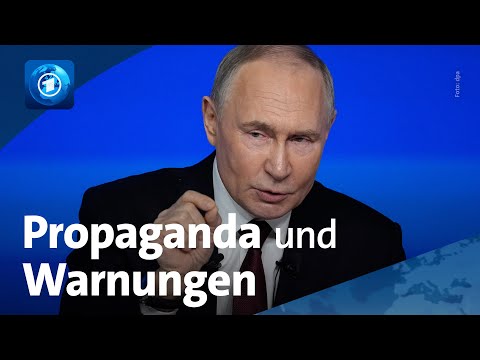 Ukraine-Krieg: Russlands Präsident Putin zeigt keine Kompromissbereitschaft