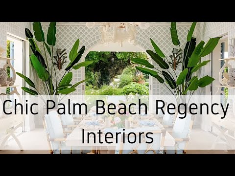 Tropical Elegance: Unveiling Palm Beach Regency Interiors