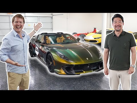 David Lee BOUGHT the FIRST New Ferrari 812 Competizione A in the US!