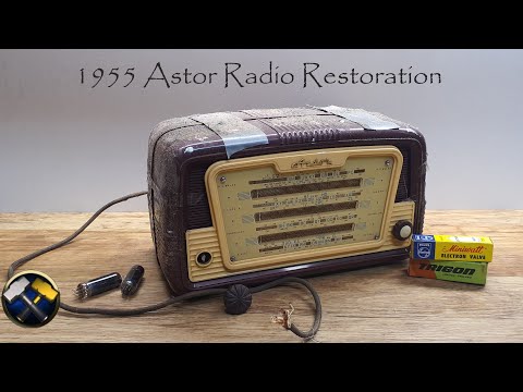 1955 Astor Radio Restoration