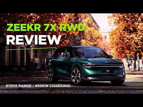 Zeekr 7X Long Range RWD with 100kwh battery Test Drive in Australia