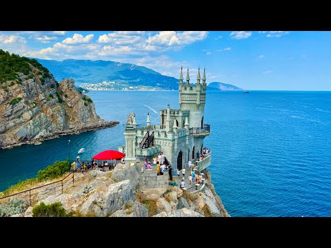 SWALLOW'S NEST in CRIMEA - What is this PLACE TURNING INTO? Sanatorium Dnepr, Dulber Palace 2025