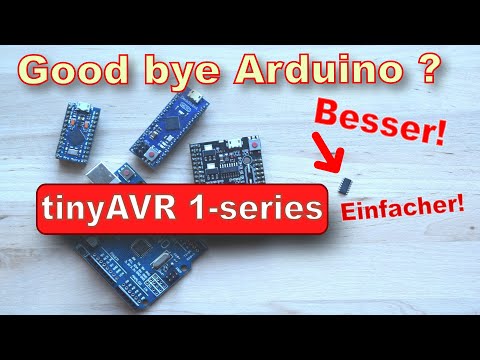 Good bye Arduino? Welcome ATtiny 1-Series!! UPDI --geil!!