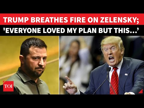 Trump Goes Ballistic On Zelensky: ‘My Plan Was A Hit But This Man Turned…’ | US Vs Ukraine Clash