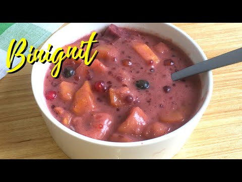 BINIGNIT BISAYA | Simpleng Binignit na Napakasarap! | Filipino Merienda