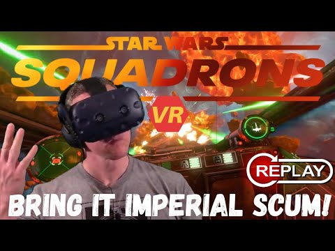 Star Wars Squadrons VR - Joining The Unit! - Campaign Episode 1 (Stream Replay)