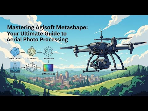 Master Aerial Drone Photos Processing in Minutes with Agisoft Metashape | Agisoft Metashape Tutorial