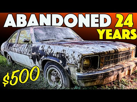 BACKYARD RESCUE - Will this NASTY NOVA Run After 24 Years Parked?