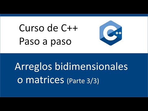 📌 Matrices en C++-👈😉 – Ejercicios con matrices en C++ - Matrices 3/3 en C++ - Curso C++