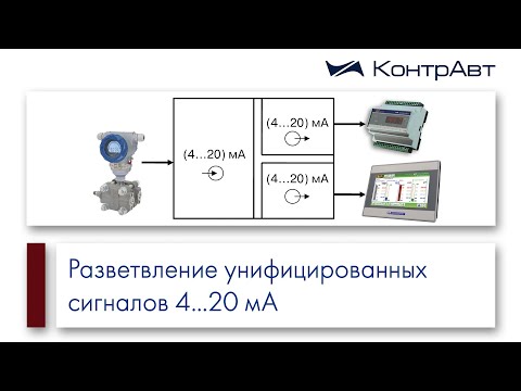 Разветвление унифицированных сигналов 4 20 мА