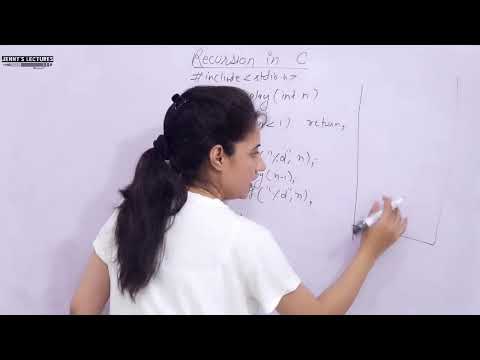 C_104 Recursion in C | Introduction to Recursion