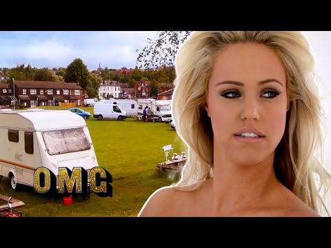 Gypsy Model Lives in Caravan Park | Big Fat Gypsy Wedding